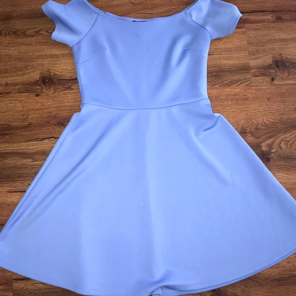 Periwinkle skater dress